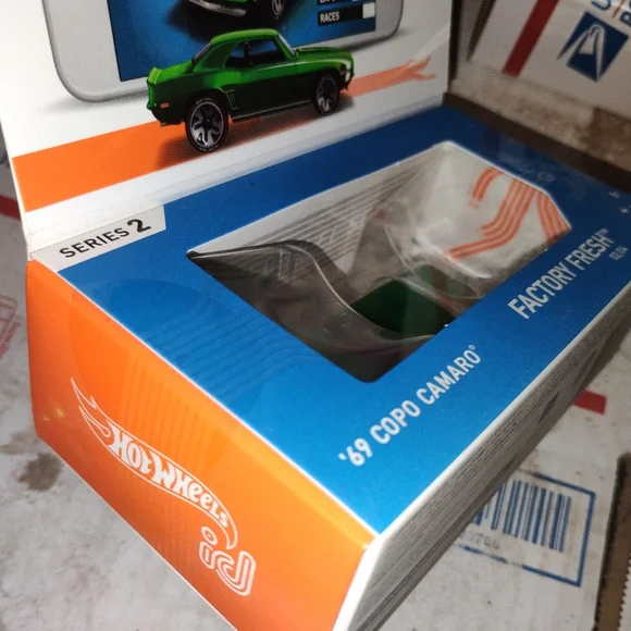 Hot Wheels Boxed ID Series 2 Factory Fresh 1969 '69 Copo Camaro - Picture 4 of 5